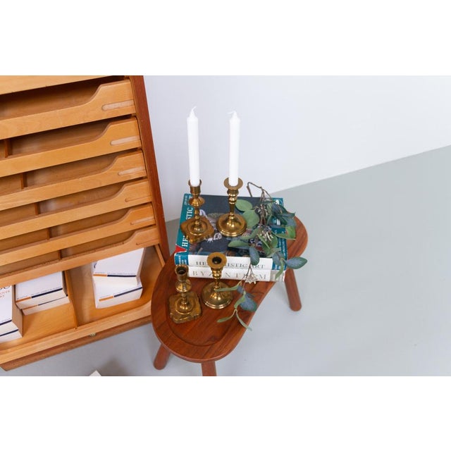 Vintage Danish Malm Candleholders, 1950s, Set of 4 For Sale - Image 16 of 18