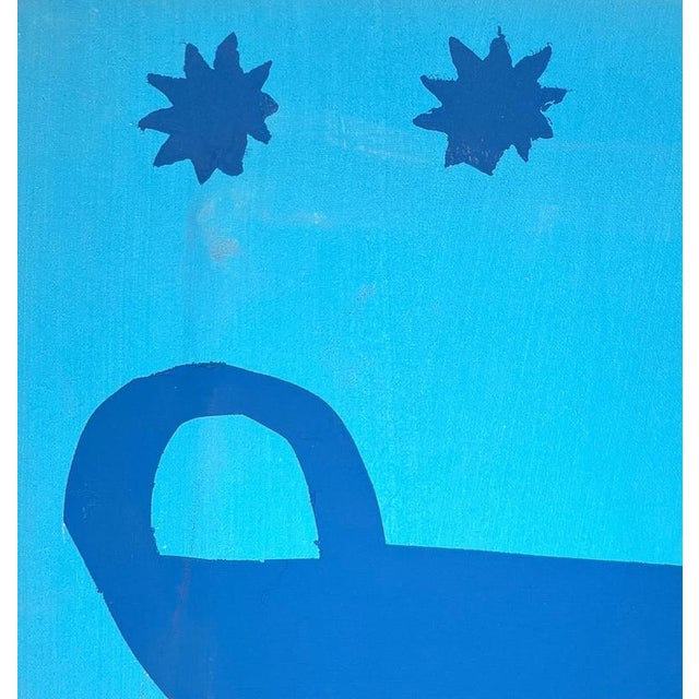 Contemporary Alexandre Schaller, Water, Acrylic on Canvas, 1990s For Sale - Image 3 of 10