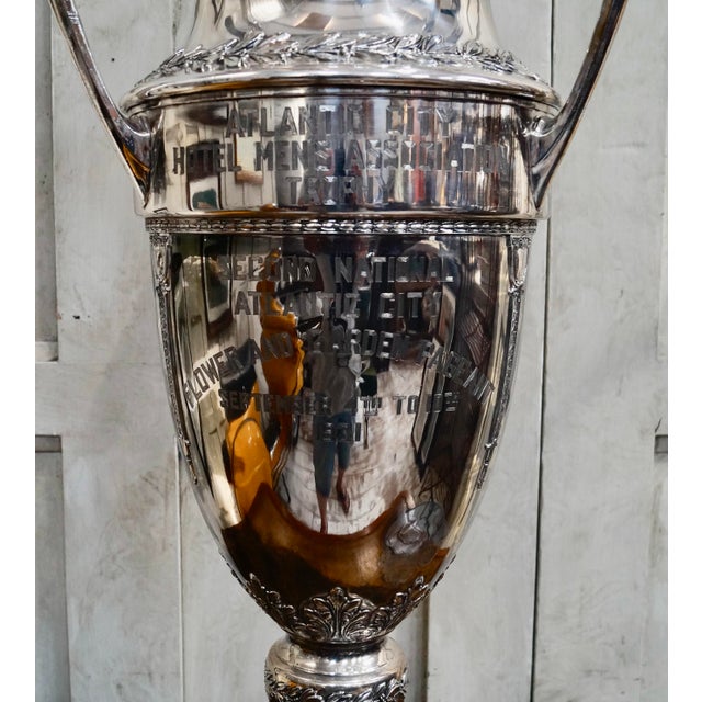 Silver Atlantic City Hotel Flower & Garden Pageant Trophy, 1931 For Sale - Image 8 of 14