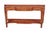 Dessin Fournir Neoclassical Style Mahogany Serpentine Console Table. Unsigned. An elegant serpentine console table...