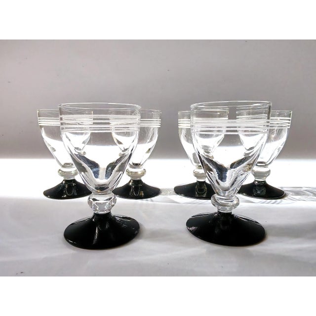 Holmegaard Series Shot Glasses from Hørsholm, Denmark, 1940s, Set of 6 For Sale - Image 10 of 10
