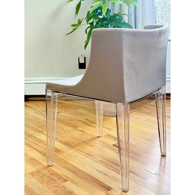 Textile Kartell Mademoiselle Upholstered Armchair by Philippe Starck For Sale - Image 7 of 8