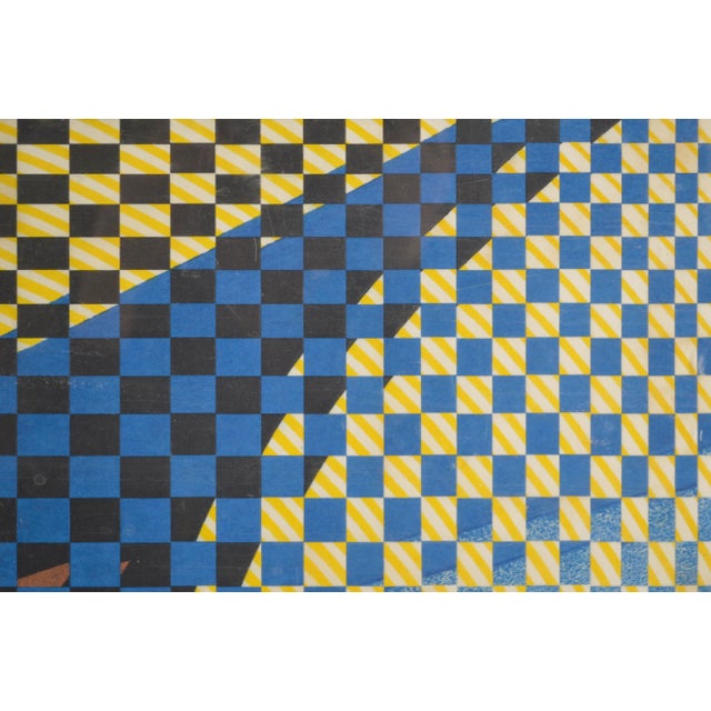 Op Art "Involution - Union 4b" Original Large-Scale Abstract Woodcut by Kazumi Amano For Sale - Image 3 of 6