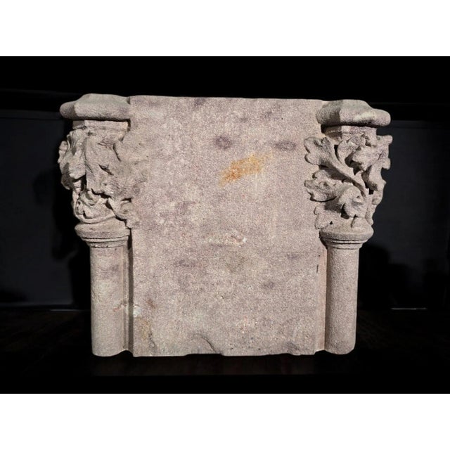Antique Gothic Capital, 1750 For Sale - Image 10 of 12