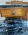 Brown Pair of Art Deco Wood Bedside Tables With Marble Tops, Circa 1930 For Sale - Image 8 of 13