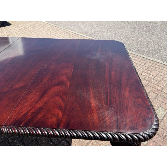 Chippendale Style Edwardian Extendable Dining Table For Sale - Image 15 of 18