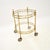 A fabulous vintage French brass drinks trolley. This was recently imported from France, it dates from the 1970’s. It is of...