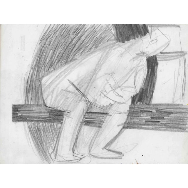 Mid-Century Modern Figure by Paul McCarron For Sale