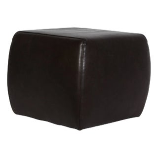Lind Square Leather Ottoman From Room & Board For Sale