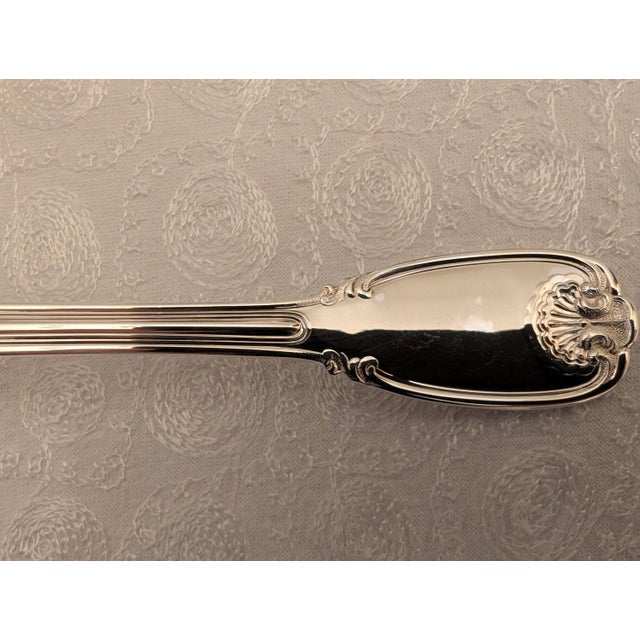 Christofle Late 20th Century Christofle/Cardeilhac Sterling Silver "Sceaux" Potato/Vegetable Serving Spoon For Sale - Image 4 of 16