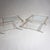 Square Acrylic Glass Coffee Tables from Fabianart, Rome, Italy, Late 20th Century, Set of 2 For Sale - Image 8 of 8