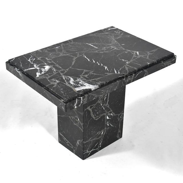 1980s 1980s Marble Side Table Attributed to Ello For Sale - Image 5 of 11