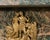 French Napoleon Empire Style Marble Bronzed Wall Console Table For Sale - Image 11 of 16