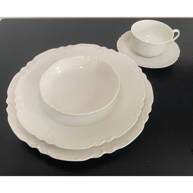 Ceramic Antique Haviland Limoges Ranson” Service for 8 - 40 Pieces For Sale - Image 7 of 10