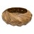 Elegant Earthy Braided Decor or Serving Basket For Sale