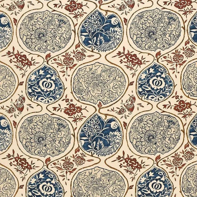 A Schumacher signature pattern, the painterly design is a whimsical nod to Japanese aesthetic and makes a unique...