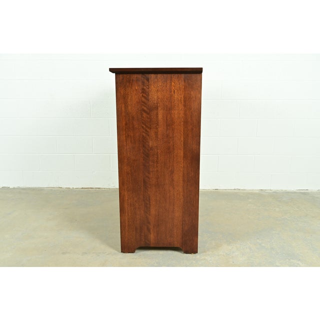 Stickley Mission Oak Arts & Crafts Media Cabinet For Sale - Image 16 of 18