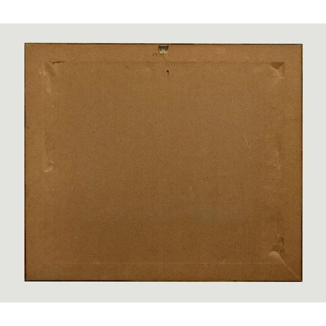 Modern Bruno Croatto, Ships, Original Oil on Canvas, 1938, Framed For Sale - Image 3 of 4