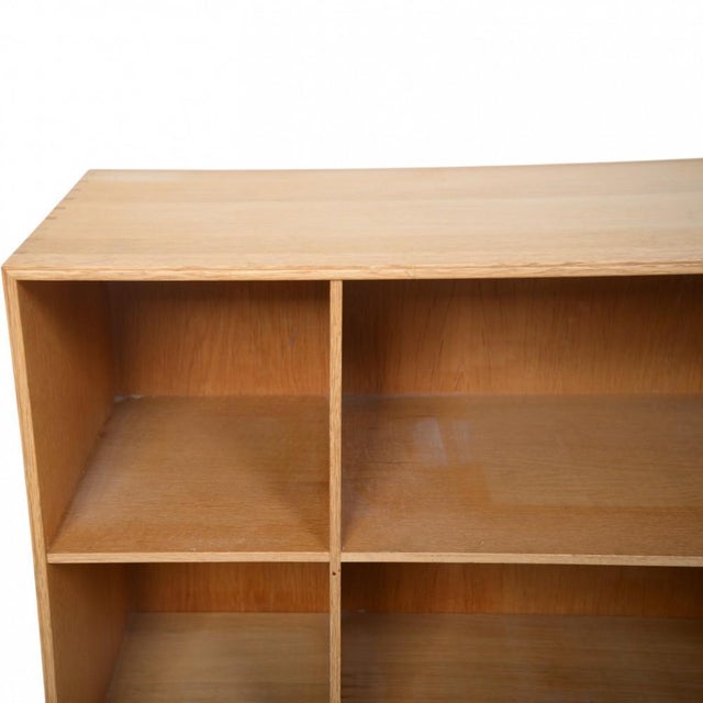 Deep Bookcase in Oak by Mogens Koch, 1980s For Sale - Image 3 of 15