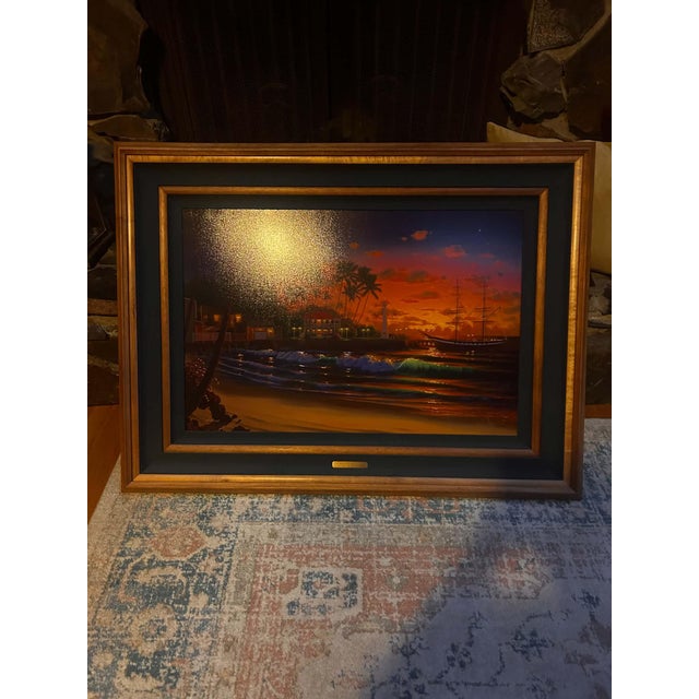 1980s Lahaina Twilight by Al Hogue For Sale - Image 4 of 9