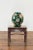Mid 20th Century Vintage Chinese Handcrafted Green Vase with Incised Floral and Butterfly Decor For Sale - Image 5 of 11