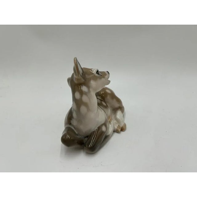 Porcelain Figurine Deer from Royal Copenhagen, Denmark, 1960s For Sale - Image 6 of 8