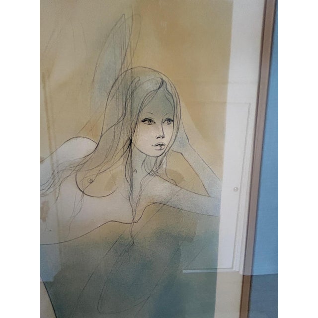 Jean Baptiste Valadié, Nudes, Artist's Proof, 1980s, Lithograph For Sale - Image 4 of 12