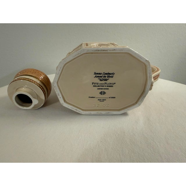 1990s Fitz & Floyd- The Taj Mahal Teapot, Part of the Famous Landmarks Around the World / Special Teas Collection For Sale - Image 11 of 11