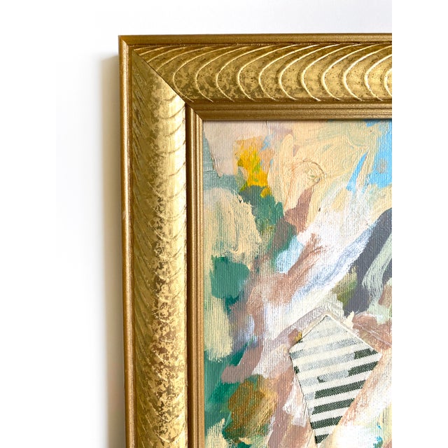 2020s "Perfect Temperature" Pair of 2026 Framed Mini Paintings by Jessalin Beutler For Sale - Image 5 of 8