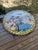 Surrealism Art Glass Mosaic and Iron Coffee Table For Sale - Image 3 of 9