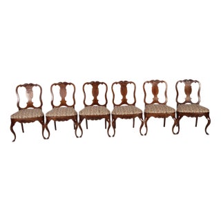 Antique Rococo Chairs, 1760, Set of 6 For Sale
