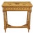 Louis XVI French Lacquered and Gilded Side Table by Sormani, 1920 For Sale