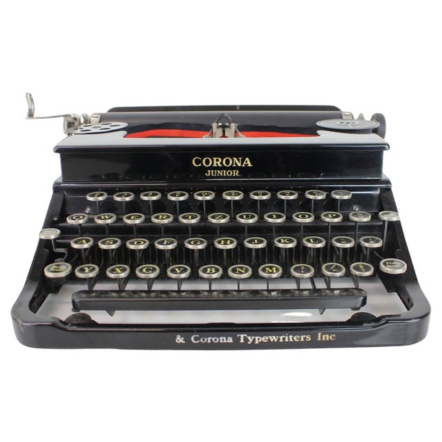 Corona Junior Portable Typewriter, U.S.A. 1395 For Sale
