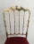 Brass and Red Velvet Chiavari Chair, circa 1940 For Sale - Image 12 of 13