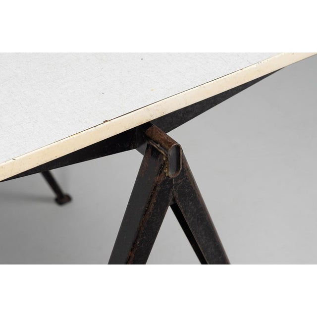 Small Pyramid Table by Wim Rietveld for Ahrend De Cirkel, Netherlands, 1960s For Sale - Image 12 of 17