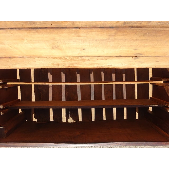 Vintage Brown Oak Dish Drainer For Sale - Image 18 of 18