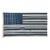 Shibori Indigo Flag Made From Vintage Cotton Mudcloth For Sale