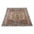 2010s Rug & Kilim’s Caucasian Style Square Rug in Blue With Geometric Medallions For Sale - Image 5 of 8