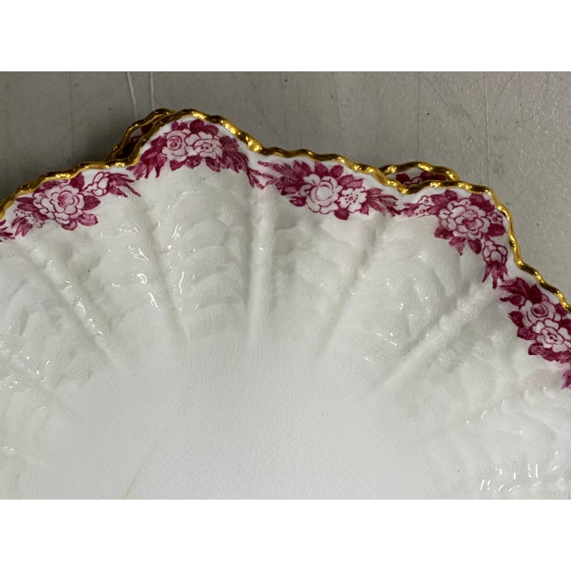 19th Century Five Coalport Dessert Plates 19th Century For Sale - Image 5 of 12