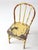 Early 20th Century Antique Chippy Paint Spindle Back Chair For Sale - Image 5 of 12