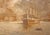 Late 19th-early 20th century oil painting "Weighing Anchor" by William Alexander Coulter. Oil on canvas board. William...