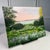 Contemporary Break of Dawn 8"x10" Original Acrylic Landscape Painting Nature Wall Art For Sale - Image 3 of 7