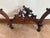 Late 19th Century French Hand Carved Walnut Wall Console With Marble Top For Sale - Image 10 of 15