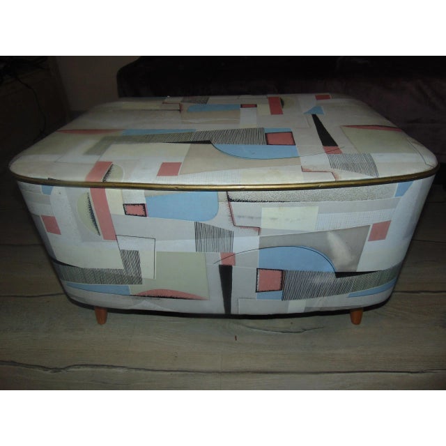 Gray Vintage Chest, 1960s For Sale - Image 8 of 8