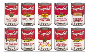 Andy Warhol, Campbell's Soup II, Screenprints, Set of 10
