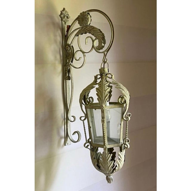 Spanish Castle Wall Light, 1950 For Sale - Image 3 of 6