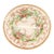 1990s Tiffany & Co Garland Christmas Dinner Plate 10.5” Cream Holiday Discontinued For Sale