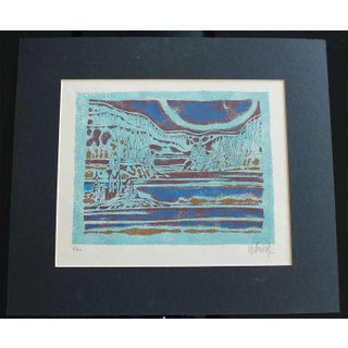 Yargo De Lucca, Inuit-Inspired Silkscreen Print, "Canada Suite Series", Ed. 6/21, 1976-1977 For Sale