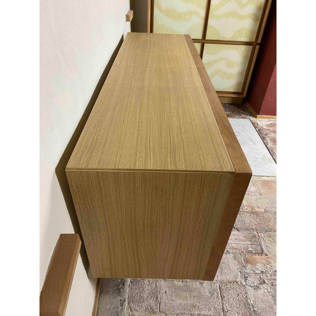 Contemporary Vintage Mocha Mousse Sideboard by Mascia Meccani for Meccani Design For Sale - Image 3 of 5