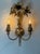 Italian Hollywood Regency Gilt Lily Sconces by Passeri, 1980s, Set of 2 For Sale - Image 9 of 14